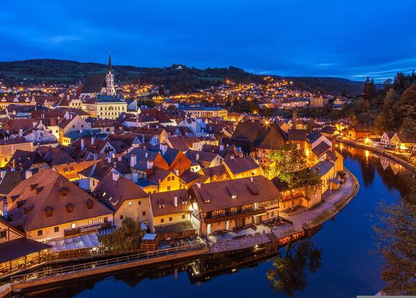 karta Český Krumlov